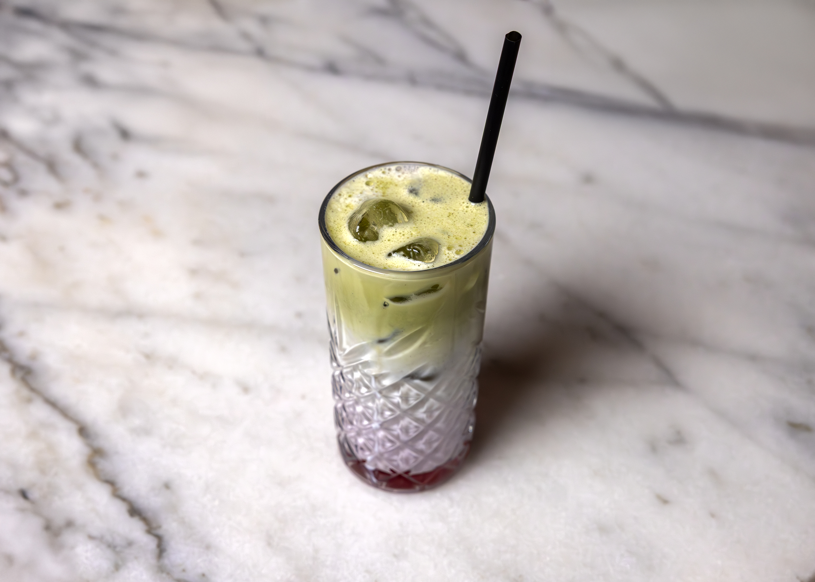 Ice Çilekli Matcha Latte